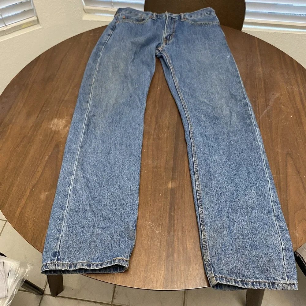 Levi's 505 Straight Fit Jean Men's 34x36 Medium Wash